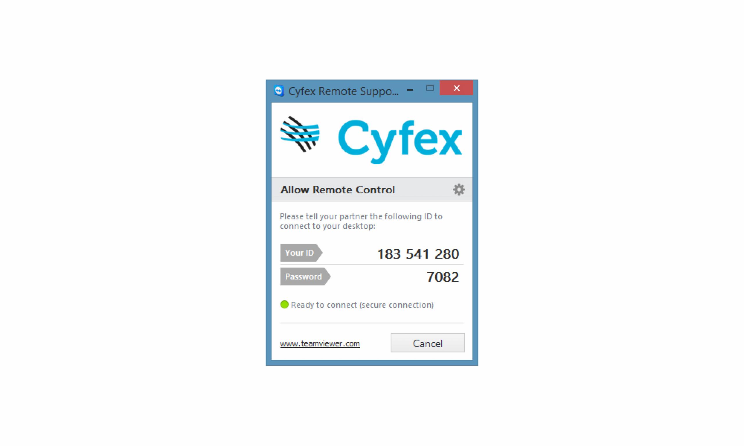 cyfex teamviewer